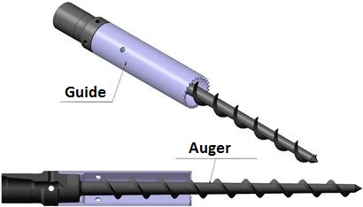 PIKSH Auger-type Wireline Spear